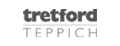 Fußboden/Sockelleisten Hersteller-Logo trettford teppich